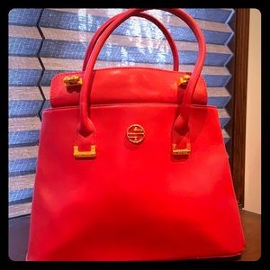 Segolene Paris red handbag. Used once.